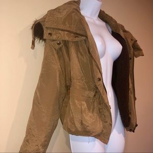 Urban Outfitters Adjustable Fur Hooded Parka, NWOT